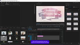 TUTORIAL  Multi Frame Photo Gallery Premiere Pro template [upl. by Mercie]