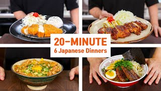 20 Minute Japanese Dinners that Will Change Your Life or maybe 25 [upl. by Dominik]