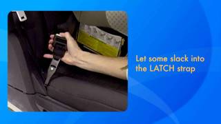 Car Seat Installation Lower Anchors System [upl. by Niwled]