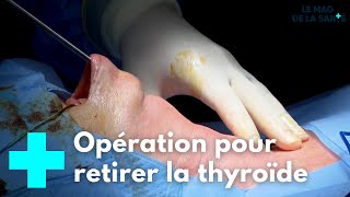 Retirer la thyroïde sans cicatrice  Le Magazine de la Santé [upl. by Gobert30]