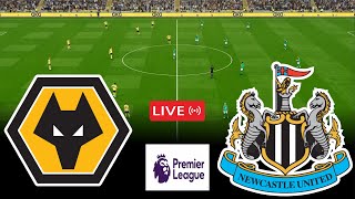 LIVE Wolverhampton vs Newcastle LIVE⚽Premier League 2024  videogame simulators [upl. by Ahsatin]