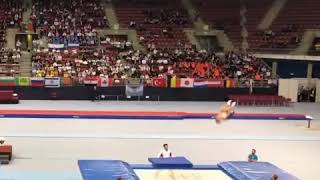 NEED WATCH Best Trampoline spotter save ever by Daniel Naydenov daninaydenov [upl. by Yelkrab]