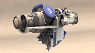 RollsRoyce Allison 250 Animation [upl. by Vivian]