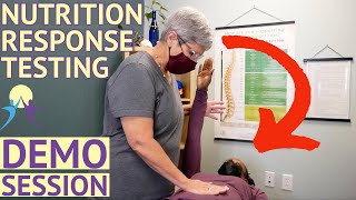 What Is Nutrition Response Testing DEMO SESSION Applied Kinesiology Muscle Testing Explained [upl. by Cristen]