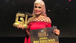 Jaclyn Victor Juara All Stars Gegar Vaganza gv10 [upl. by Ociredef]