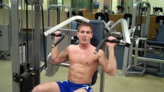 How To Overhead Press Cybex [upl. by Nnyleitak]