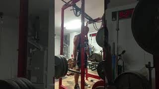 Barbell shrugs with 315 for 25 on 72524 [upl. by Paff]