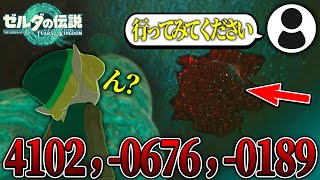 【ティアキン】視聴者さんから教えてもらったとある座標を見に行ってみたら 公式おすすめスポット第2弾【ゼルダの伝説 ティアーズ オブ ザ キングダム】 [upl. by Sirtimed]