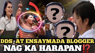 DDS AT ENSAYMADA BLOGGER NAG KAHARAPAN ⁉️ [upl. by Llerrud]