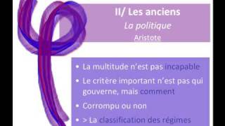 Aristote et la politique [upl. by Norvell]