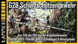 G29 Scharfschützengewehr des KSK der Bundeswehr  HAENEL RS9 [upl. by Ahsenat]