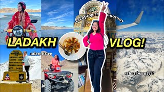 My escape from a monotonous life✨ LADAKH VLOG✈️🏔️ Nubra valley Pangong Tso ladakhvlog [upl. by Lucille]