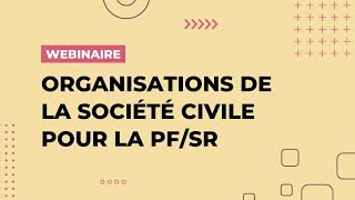 Organisations de la société civile pour la planification familiale et la santé de la reproduction [upl. by Hutton]