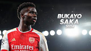 Bukayo Saka  Full Season Show  2024ᴴᴰ [upl. by Klingel]