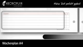 Kalendereinlagen Chronoplan A4 Jahr 2016 50706 [upl. by Kcaj86]