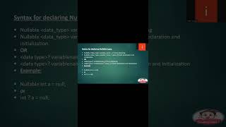 Nullable Types Intro Part2 nullable nullabletypes [upl. by Noiraa913]