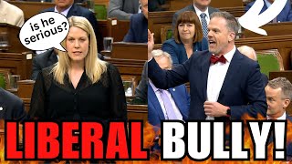 Conservative MP Stands Up To Liberal BULLY In Parliament [upl. by Aihsaei]