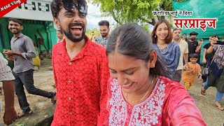 Love Katariya bhai ne Diya Surprise  Shivani kumari [upl. by Olnton]