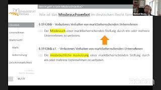 Kartellrecht 06  Deutsche Ausnahmen vom Kartellverbot  Machtmissbrauch 962021 [upl. by Pren]