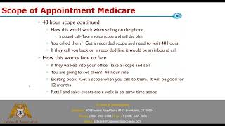 Scope of Appointment Medicare [upl. by Adnerak175]