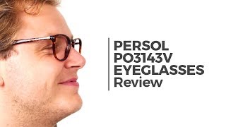 Persol PO3143V Eyeglasses Review  SmartBuyGlasses [upl. by Narine219]