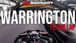 Flying Lap  TeamSport Karting Warrington [upl. by Doti]