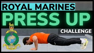 Royal Marines Press Up Test  Try This Press Up Challenge [upl. by Antoine]