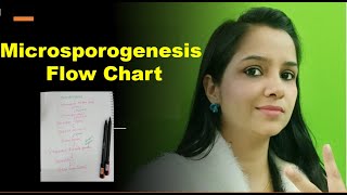 Microsporogenesis  Microsporogenesis Flow Chart  Anther  Shorts [upl. by Laro742]