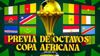 PREDICCIONES DE OCTAVOS DE FINAL  COPA AFRICANA DE NACIONES [upl. by Etireuqram976]