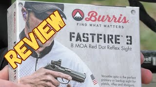 Burris Fastfire 3 Review  Turkey Shotgun Pattern [upl. by Ennazor]