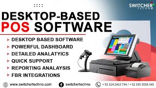 DESKTOPBASED POS BILLING SOFTWARE  POINT OF SALE [upl. by Gladine]