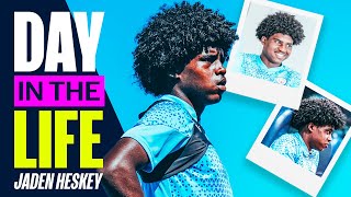 A DAY IN THE LIFE OF A MAN CITY ACADEMY PLAYER  Jaden Heskey [upl. by Repinuj]