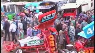 Brisca F1 Stockcars April 1999 Coventry Pit Action [upl. by Anaujait]