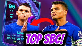 🇧🇷95 THIAGO SILVA END OF ERA SBC schnell und easy abschließen🔥FC24 Silva Sbc Review [upl. by Kery]