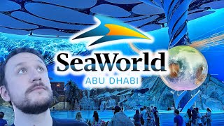 Seaworld Abu Dhabi Opening Day VLOG  A JawDropping Marine Life Theme Park [upl. by Selle175]