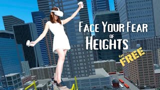 Free walk the plank VR experience to face your fear of heights Acrophobia Plank not included Quest2 [upl. by Faina778]