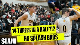 14 Threes in ONE HALF Gabe Cupps amp Centerville Are the High School Splash Bros [upl. by Sikes2]