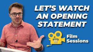 Breaking Down a Great Opening Statement  Mock Trial Film Sessions [upl. by Nelda]