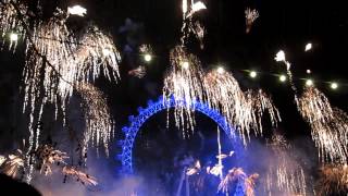 London New Years Day Fireworks 2013 [upl. by Teloiv]