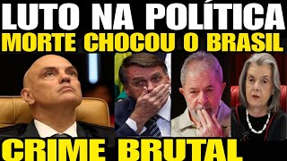 LUTO NA POLÍTICA CRIME BRUTAL CHOCOU O PAÍS CONTRA VEREADOR ALEXANDRE DE MORAES CITADO P JORGE C [upl. by Yerroc]