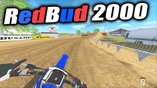 RedBud 2000 MX Bikes Custom Track Review [upl. by Aimahc642]