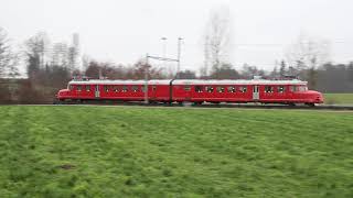 Roter Doppelfpfeil quotChurchillquot bei Mettmenstetten [upl. by Lielos147]