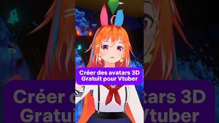 Créez votre avatar 3D gratuitement et simplement avec VRoid Studio  vtuberfr tutoriel vroid 3d [upl. by Eelahc78]