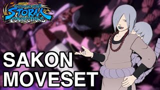 Sakon  Ukon FULL Moveset  Naruto x Boruto Ultimate Ninja Storm Connections [upl. by Lauro]