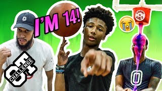 Mikey Williams Gets MESSY In The NEW Overtime Challenge Best 14 Year Old Ever 😱 [upl. by Dric348]