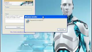 Como actualizar ESET Nod32 y Smart Security version 5 sin internetmp4 [upl. by Hairas]