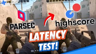 Highscore LATENCY Test vs PARSEC App [upl. by Nahta]