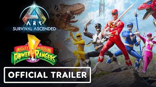 ARK Survival Ascended x Power Rangers  Official Collaboration Trailer [upl. by Abeh]