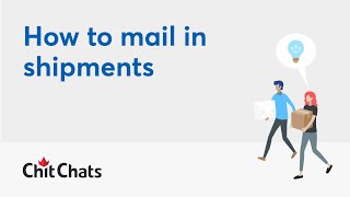 How to mail in shipments  Chit Chats Tutorials 2019 [upl. by Nilyad]