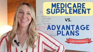 Medicare Advantage vs Medicare Supplement Cost Comparison 2024 [upl. by Ettennad]